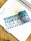 Winter Snowman Snowy Trees Forest Periwinkle Washi Tape Set (#W006)